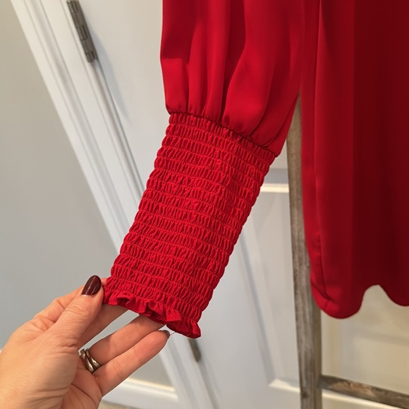 Amanda Uprichard Red Neomi Dress Small - Picture 7 of 8